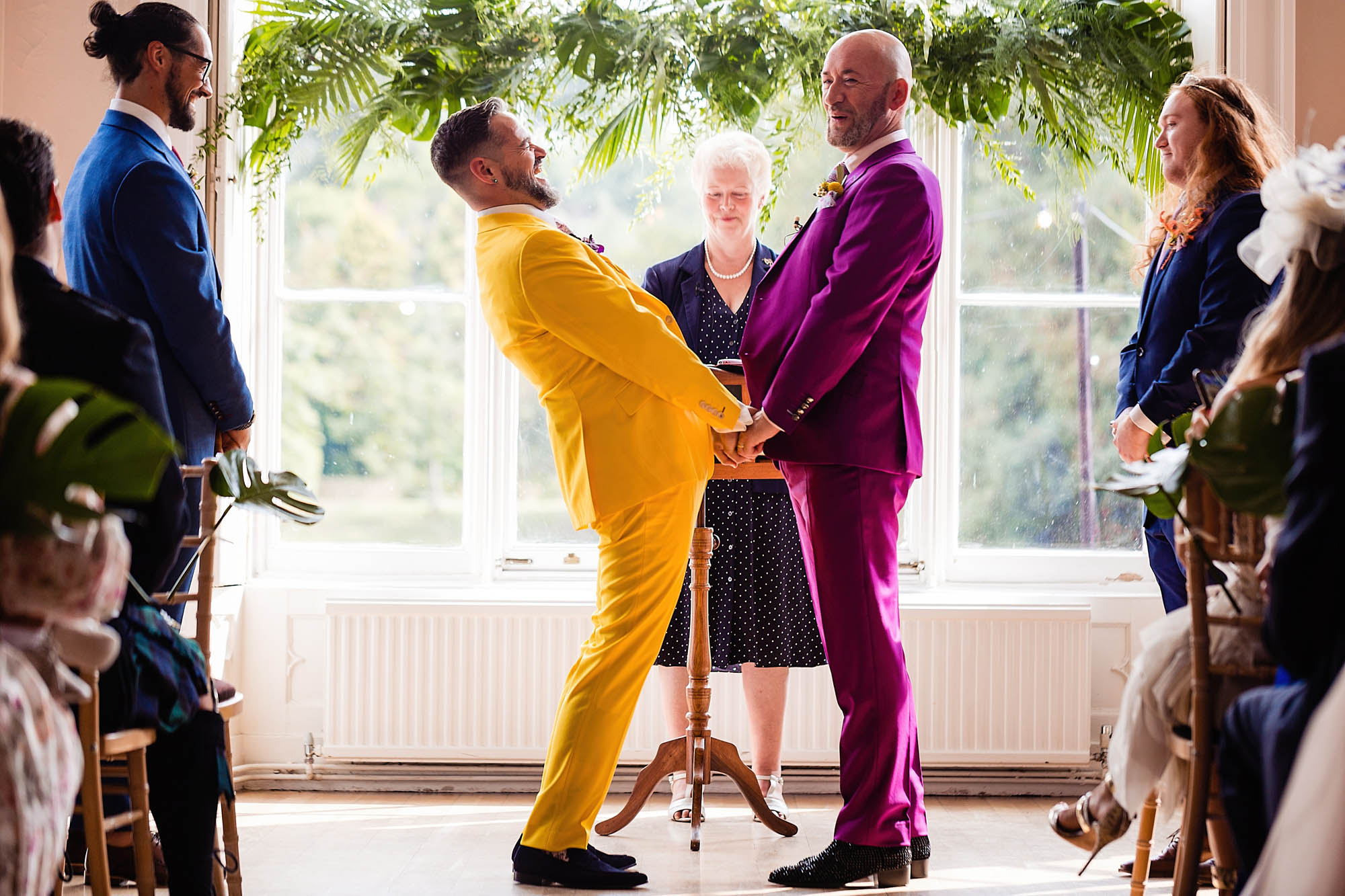 Wedding photo by Rich Warley